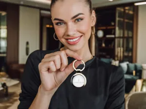 Lincoln Luxury Key Chain Premium Stainless Metal